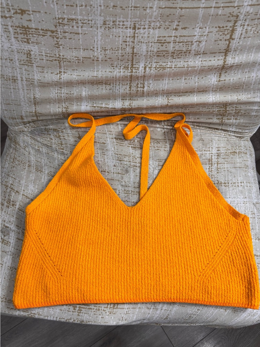 Rag and bone cotton orange tank top - Picture 5 of 7